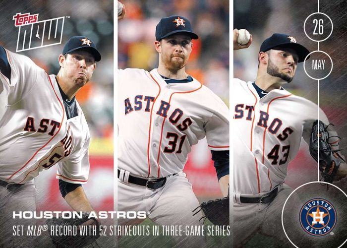 2016 Topps Now #101 Astros