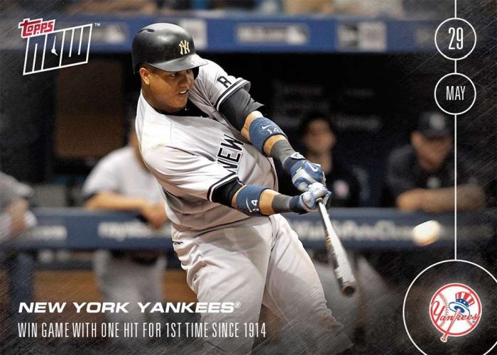 2016 Topps Now #107 New York Yankees