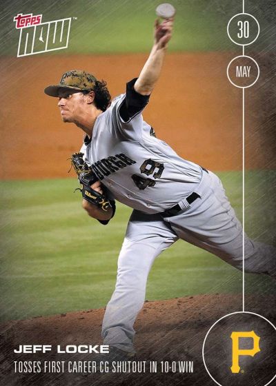 2016 Topps Now #110 Jeff Locke