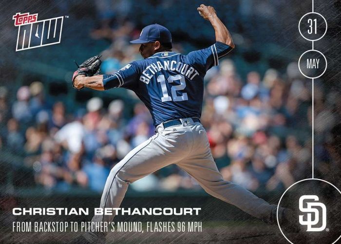 2016 Topps Now #112 Christian Bethancourt