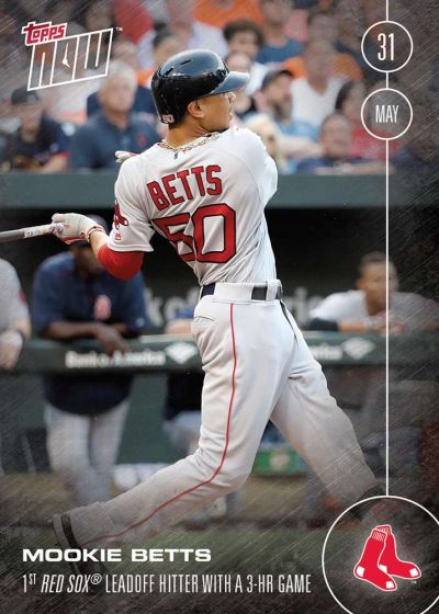 2016 Topps Now #113 Mookie Betts