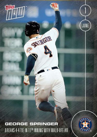 2016 Topps Now #118 George Springer