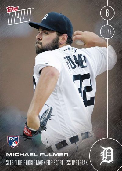 2016 Topps Now #130 Michael Fulmer