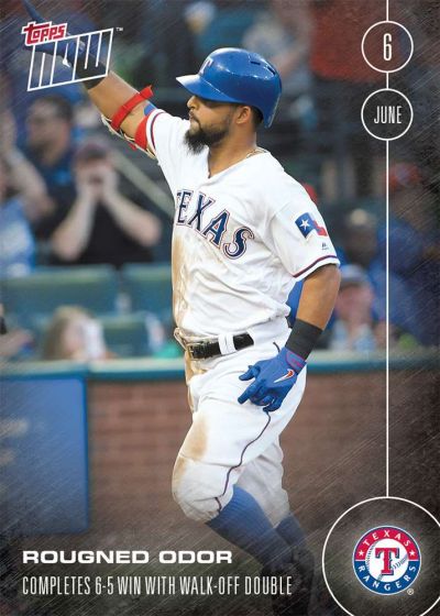 2016 Topps Now #131 Rougned Odor