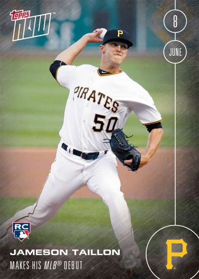 2016 Topps Now #137 Jameson Taillon