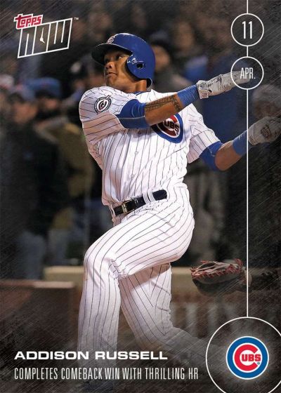 2016 Topps Now #14 Addison Russell