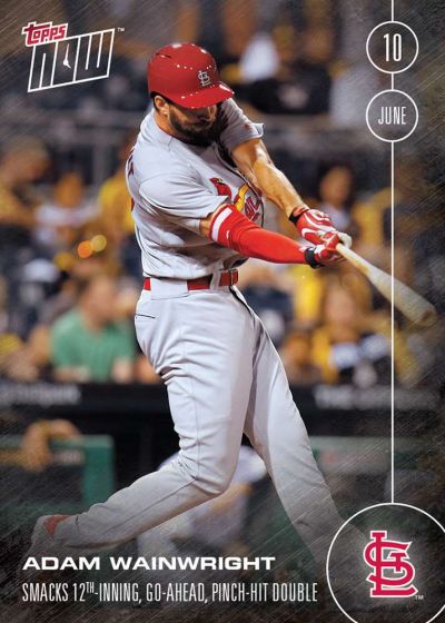 2016 Topps Now #140 Adam Wainwright