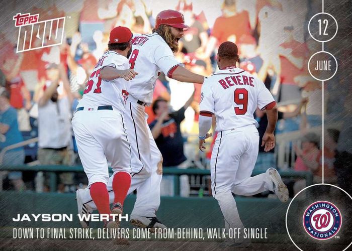 2016 Topps Now #148 Jayson Werth
