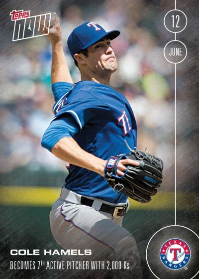 2016 Topps Now #149 Cole Hamels
