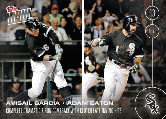 2016 Topps Now #150 Adam Eaton Avisail Garcia
