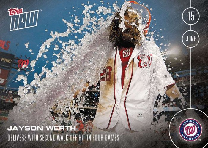 2016 Topps Now #155 Jayson Werth