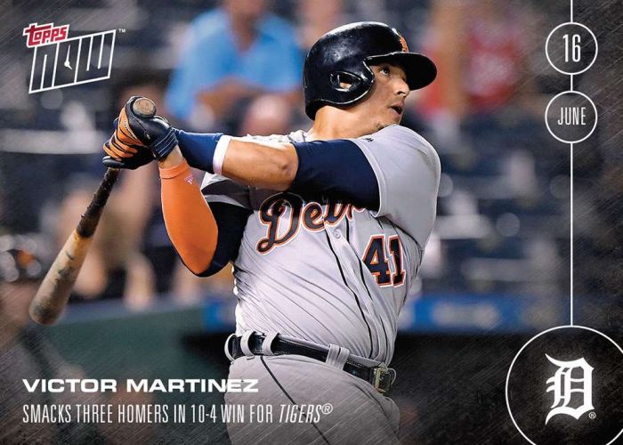 2016 Topps Now #158 Victor Martinez