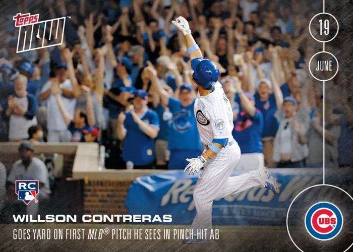 2016 Topps Now #164 Willson Contreras