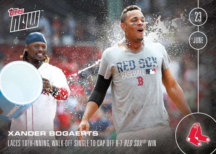 2016 Topps Now #176 Xander Bogaerts