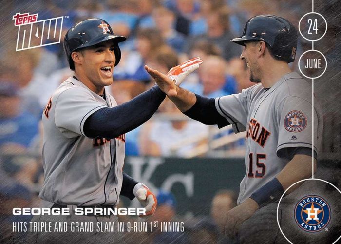2016 Topps Now #177 George Springer