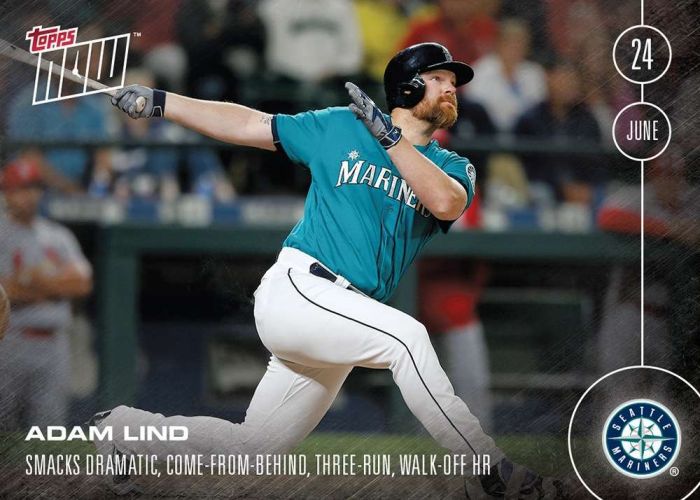 2016 Topps Now #178 Adam Lind
