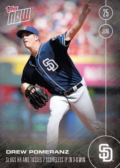 2016 Topps Now #180 Drew Pomeranz