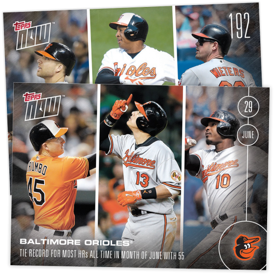 2016 Topps Now #192 Orioles