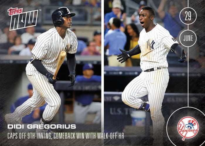 2016 Topps Now #193 Didi Gregorius