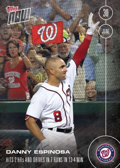 2016 Topps Now #194 Danny Espinosa