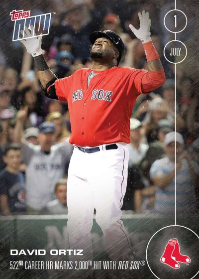 2016 Topps Now #199 David Ortiz