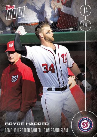 2016 Topps Now #20 Bryce Harper