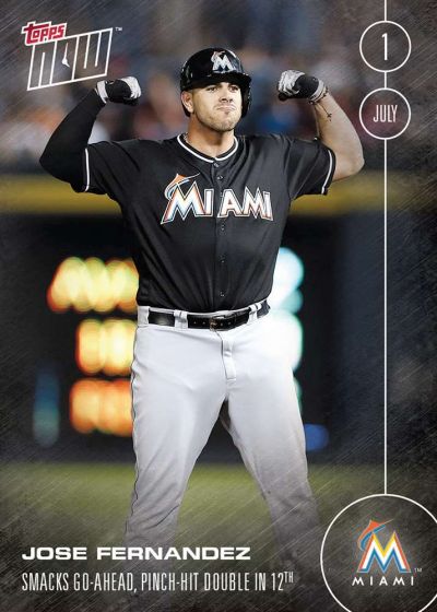 2016 Topps Now #200 Jose Fernandez