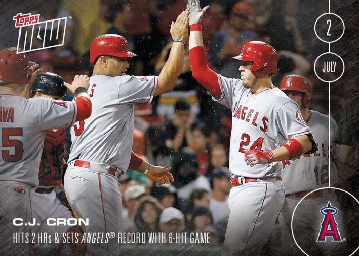 2016 Topps Now #204 C.J. Cron