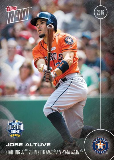 2016 Topps Now #214 Jose Altuve