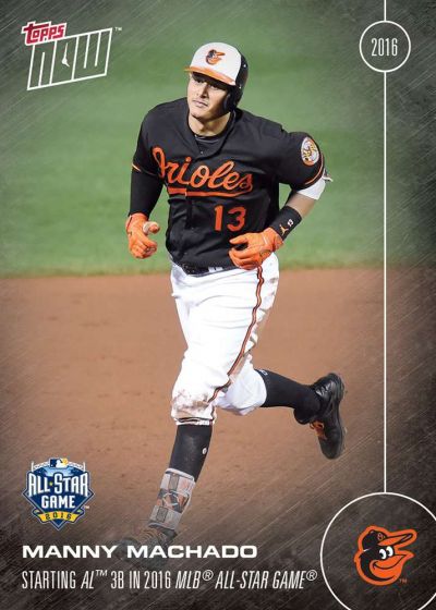 2016 Topps Now #215 Manny Machado