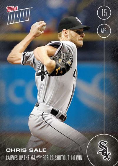 2016 Topps Now #22 Chris Sale