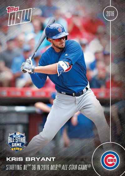 2016 Topps Now #221 Kris Bryant