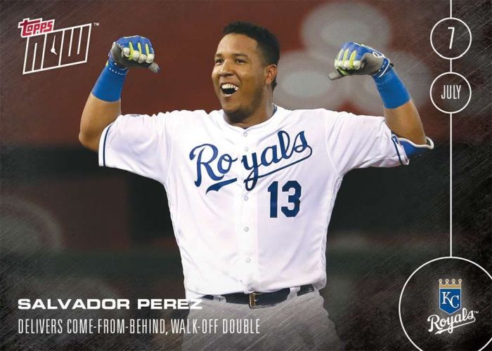 2016 Topps Now #225 Salvador Perez