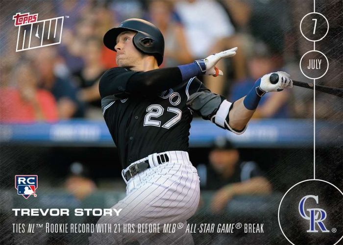 2016 Topps Now #226 Trevor Story