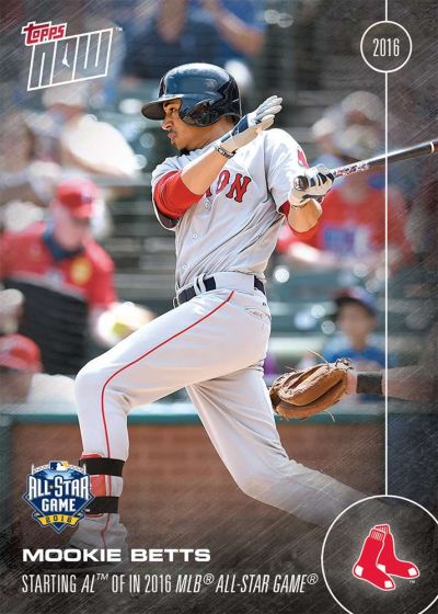 2016 Topps Now #228 Mookie Betts