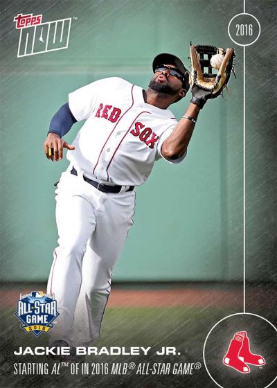 2016 Topps Now #229 Jackie Bradley Jr.