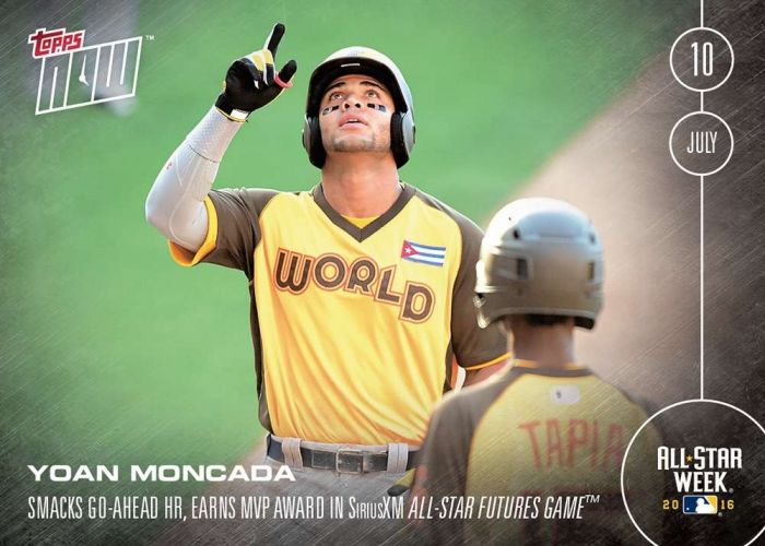 2016 Topps Now #238 Yoan Moncada