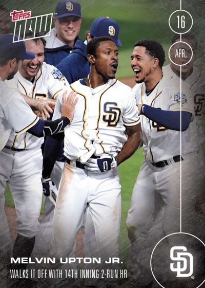 2016 Topps Now #24 Melvin Upton Jr.