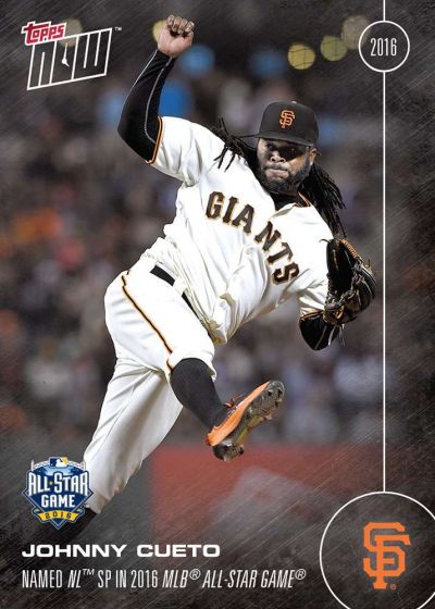 2016 Topps Now #243 Johnny Cueto