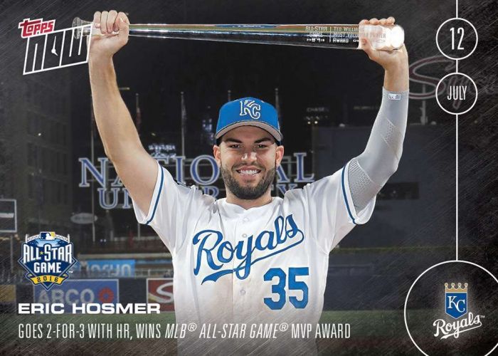 2016 Topps Now #247 Eric Hosmer