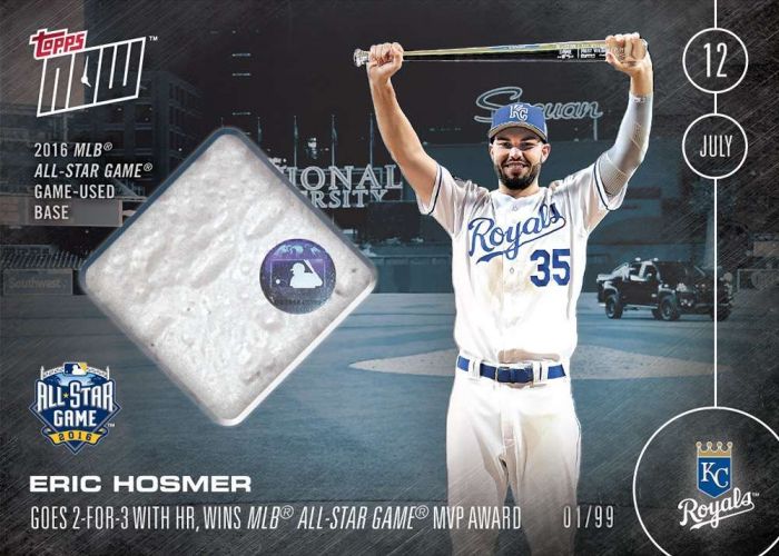 2016 Topps Now #247B Eric Hosmer