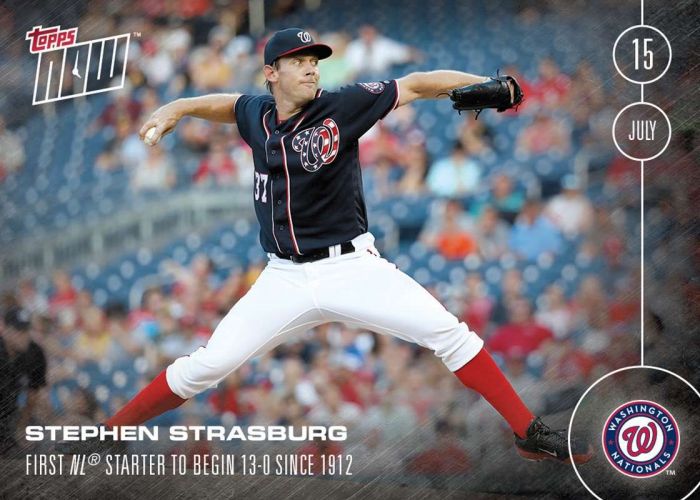 2016 Topps Now #249 Stephen Strasburg