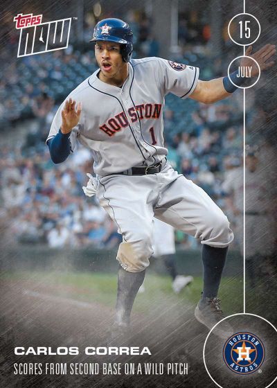 2016 Topps Now #251 Carlos Correa