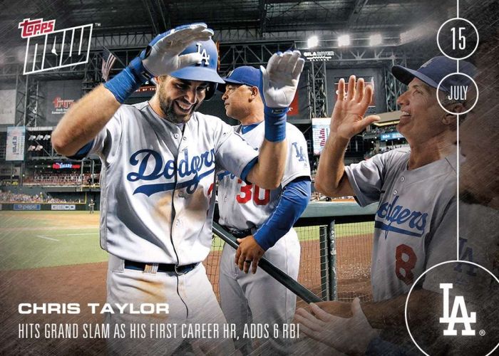 2016 Topps Now #252 Chris Taylor
