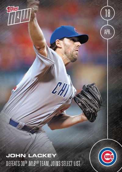 2016 Topps Now #26 John Lackey