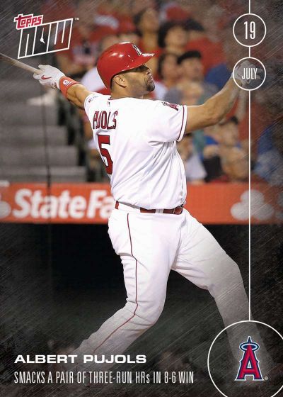 2016 Topps Now #267 Albert Pujols