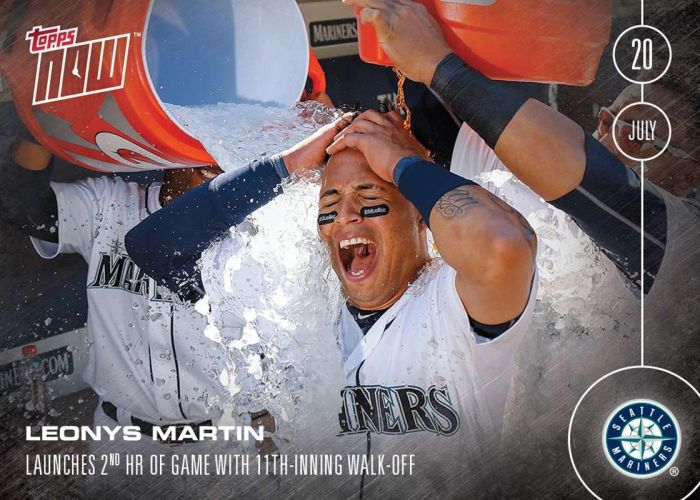 2016 Topps Now #268 Leonys Martin