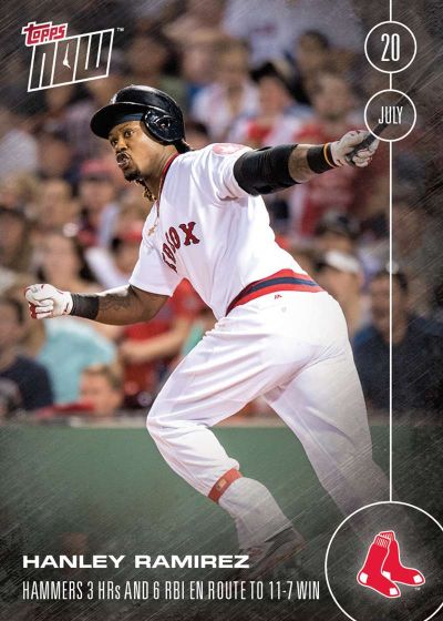 2016 Topps Now #269 Hanley Ramirez
