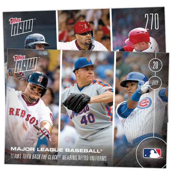 2016 Topps Now #270 Albert Pujols, Freeman, Votto, Betts, Colon, Russell