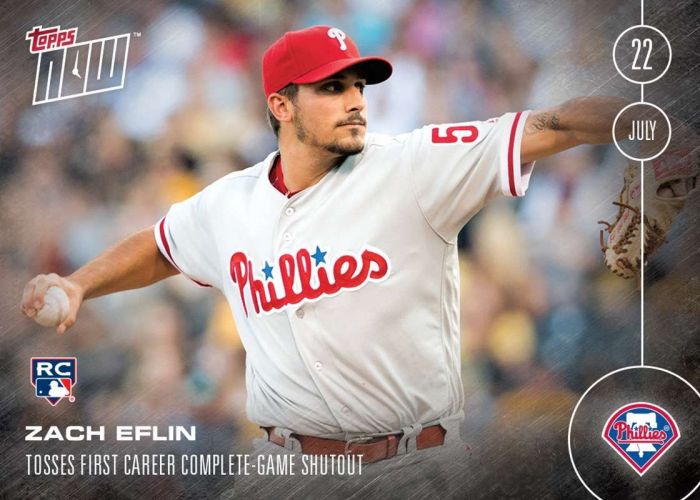 2016 Topps Now #273 Zach Eflin